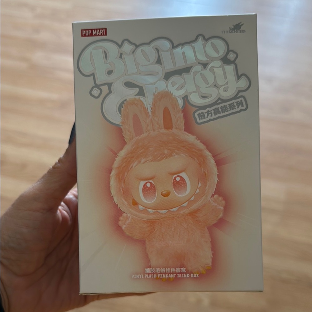 Pop Mart Big Into Energy Vinyl Plush Pendant